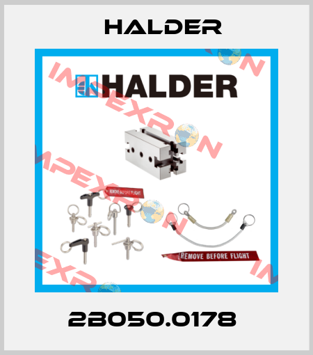 2B050.0178  Halder