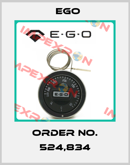 Order No. 524,834 EGO