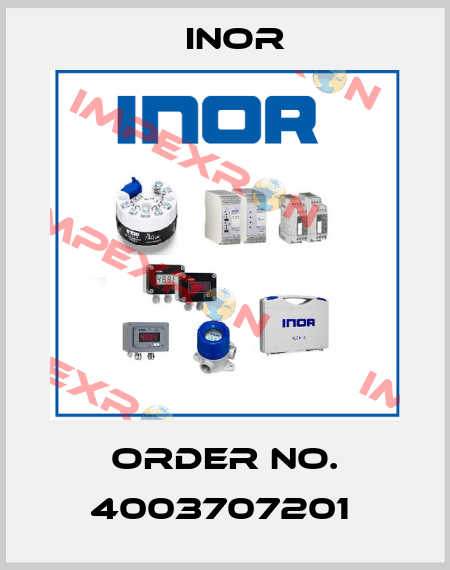 Order No. 4003707201  Inor