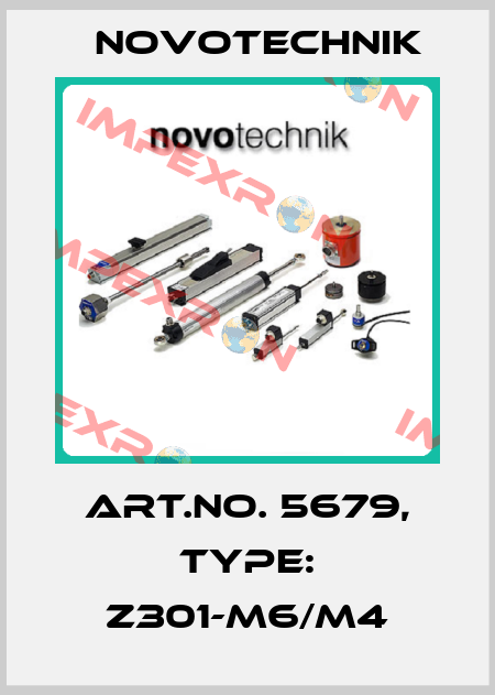 Art.No. 5679, Type: Z301-M6/M4 Novotechnik
