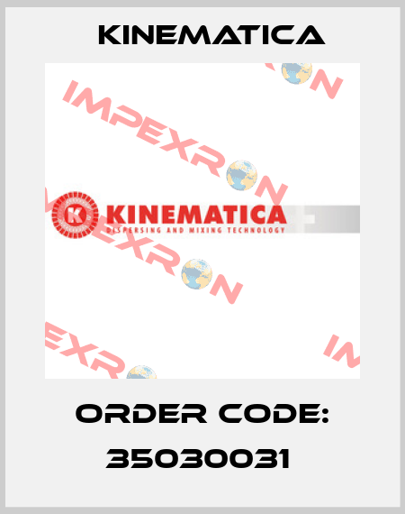 Order Code: 35030031  Kinematica