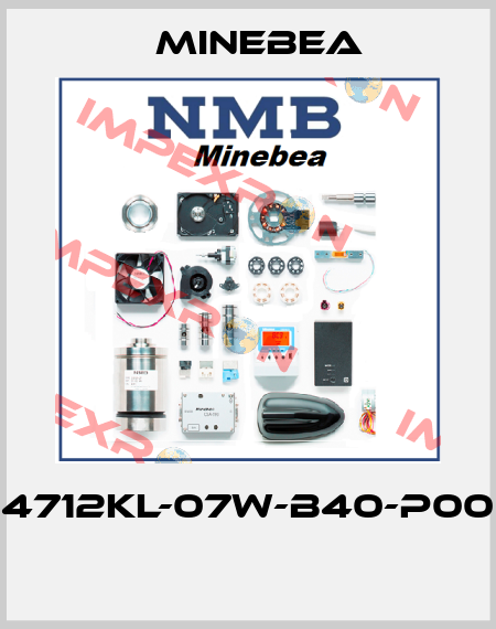 4712KL-07W-B40-P00  Minebea