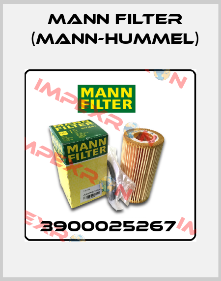 3900025267  Mann Filter (Mann-Hummel)