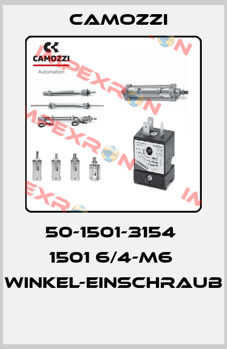50-1501-3154  1501 6/4-M6  WINKEL-EINSCHRAUB  Camozzi