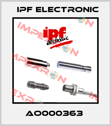 AO000363  IPF Electronic