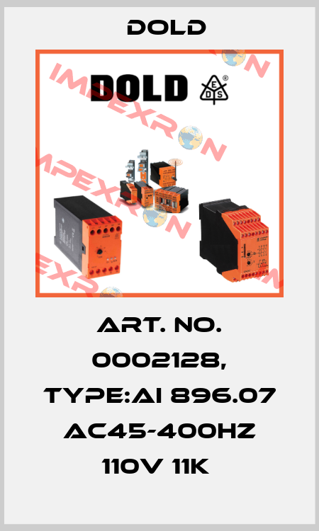 Art. No. 0002128, Type:AI 896.07 AC45-400HZ 110V 11K  Dold