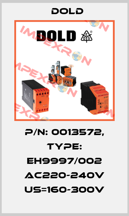 p/n: 0013572, Type: EH9997/002 AC220-240V US=160-300V Dold