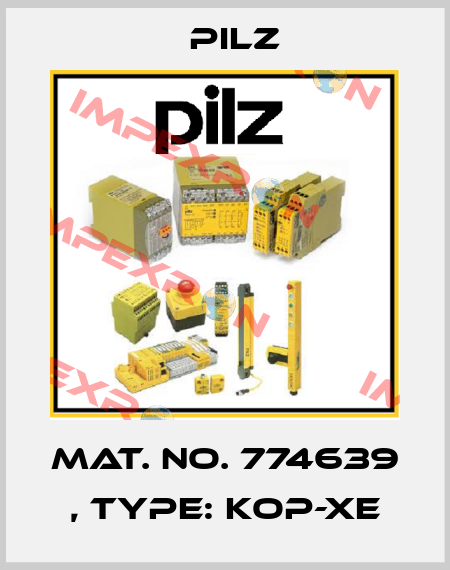 Mat. No. 774639 , Type: KOP-XE Pilz
