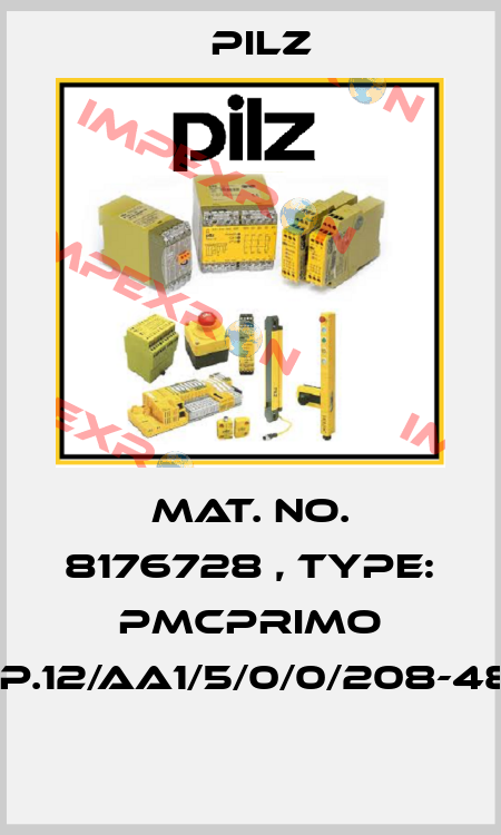Mat. No. 8176728 , Type: PMCprimo DriveP.12/AA1/5/0/0/208-480VAC  Pilz