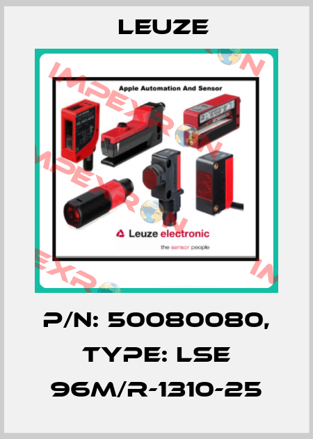 p/n: 50080080, Type: LSE 96M/R-1310-25 Leuze