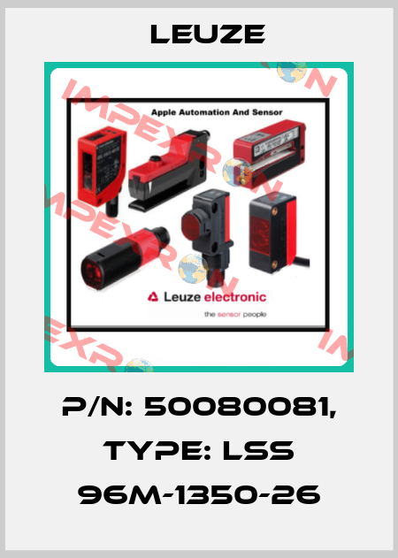 p/n: 50080081, Type: LSS 96M-1350-26 Leuze