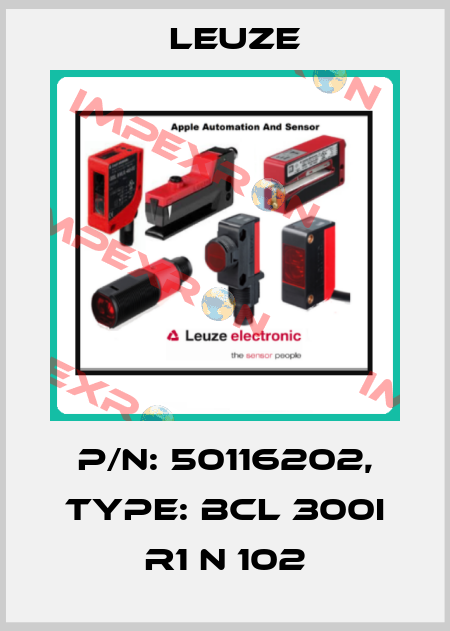 p/n: 50116202, Type: BCL 300i R1 N 102 Leuze