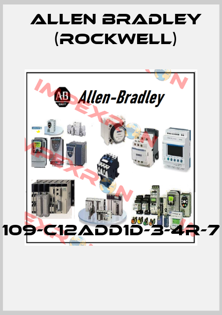 109-C12ADD1D-3-4R-7  Allen Bradley (Rockwell)