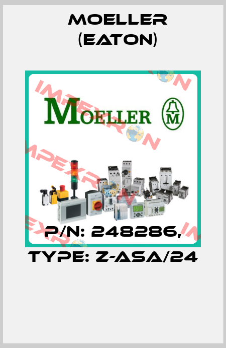 P/N: 248286, Type: Z-ASA/24  Moeller (Eaton)