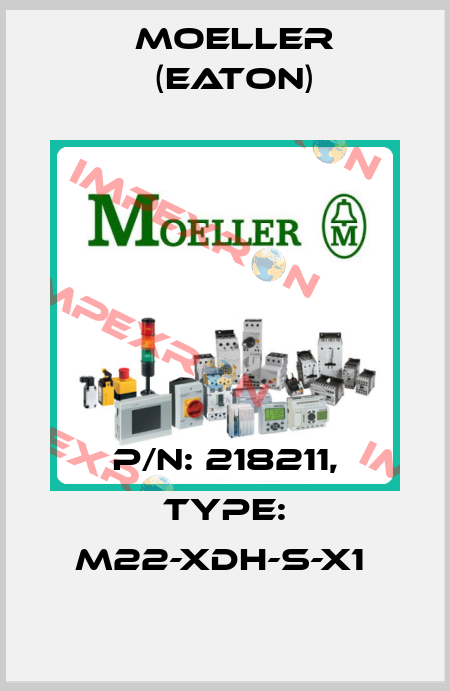 P/N: 218211, Type: M22-XDH-S-X1  Moeller (Eaton)