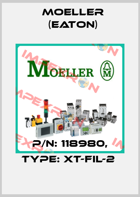 P/N: 118980, Type: XT-FIL-2  Moeller (Eaton)