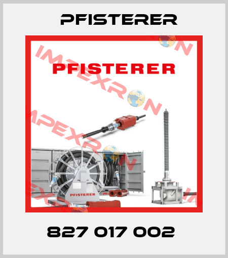 827 017 002  Pfisterer