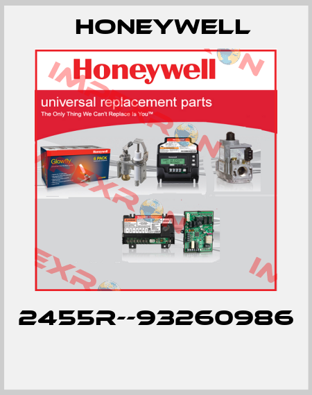 2455R--93260986  Honeywell