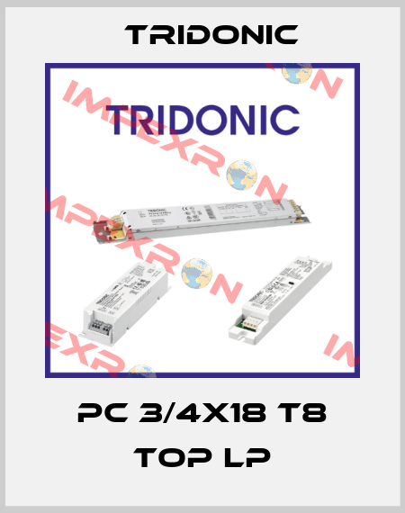 PC 3/4x18 T8 TOP lp Tridonic