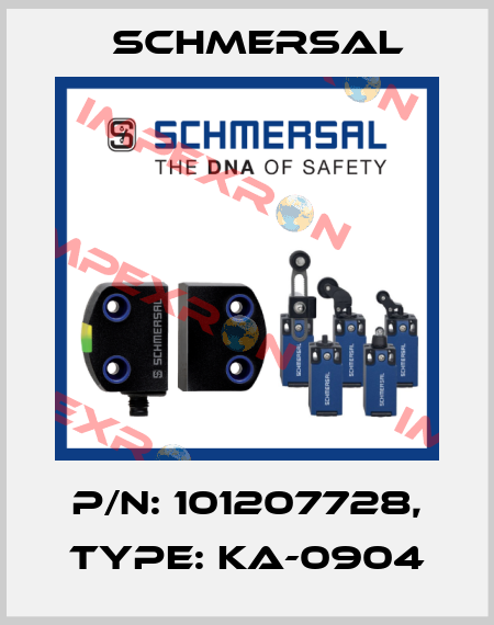 p/n: 101207728, Type: KA-0904 Schmersal