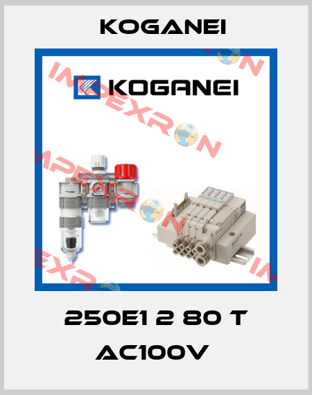 250E1 2 80 T AC100V  Koganei