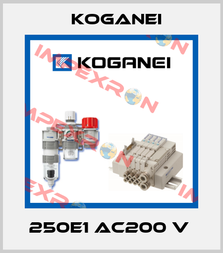 250E1 AC200 V  Koganei