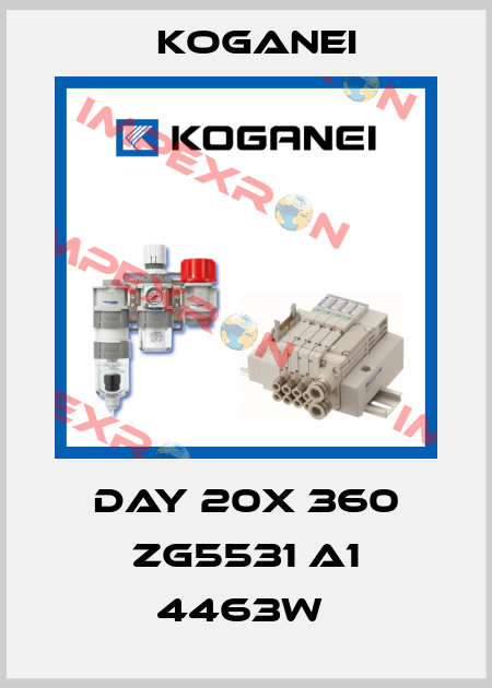 DAY 20X 360 ZG5531 A1 4463W  Koganei