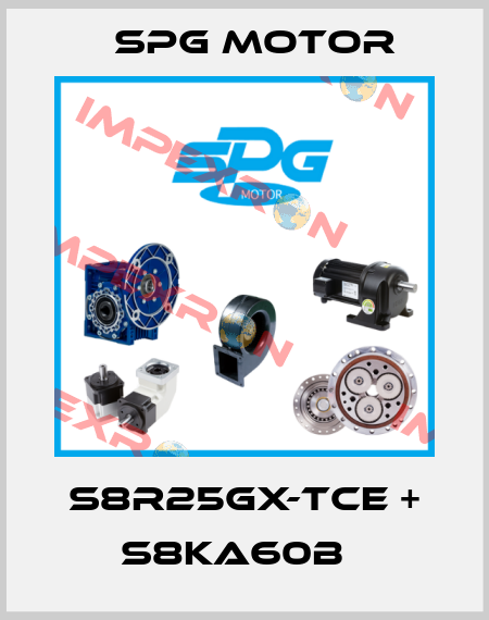 S8R25GX-TCE + S8KA60B   Spg Motor