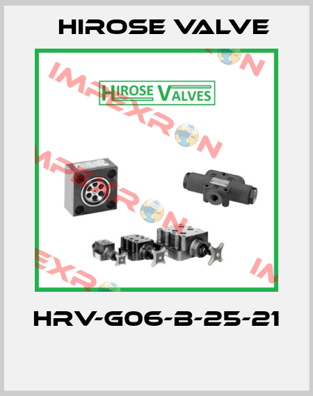HRV-G06-B-25-21  Hirose Valve