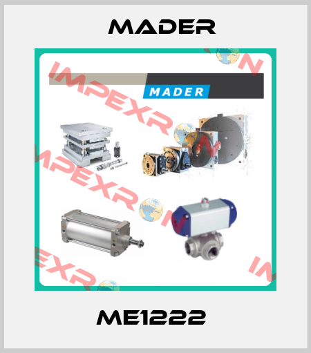 ME1222  Mader