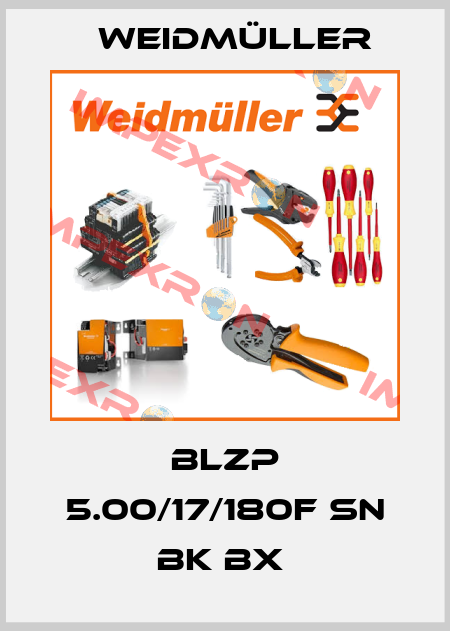 BLZP 5.00/17/180F SN BK BX  Weidmüller