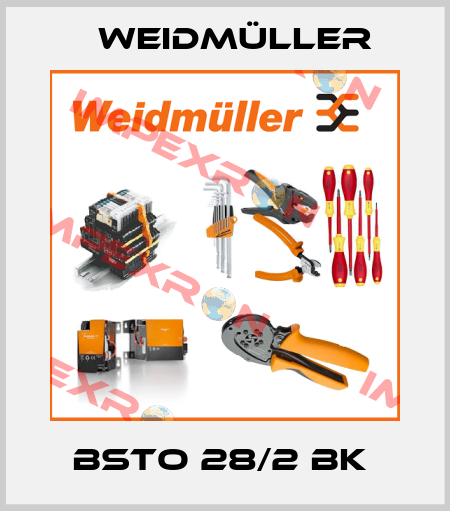BSTO 28/2 BK  Weidmüller