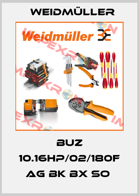 BUZ 10.16HP/02/180F AG BK BX SO  Weidmüller