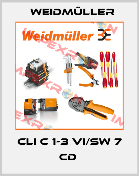 CLI C 1-3 VI/SW 7 CD  Weidmüller