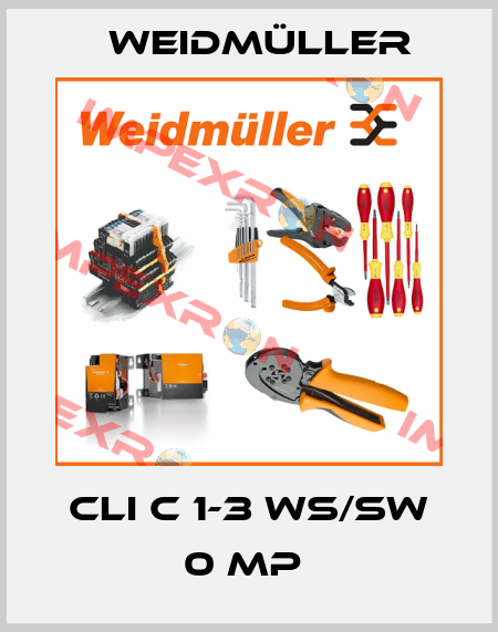 CLI C 1-3 WS/SW 0 MP  Weidmüller