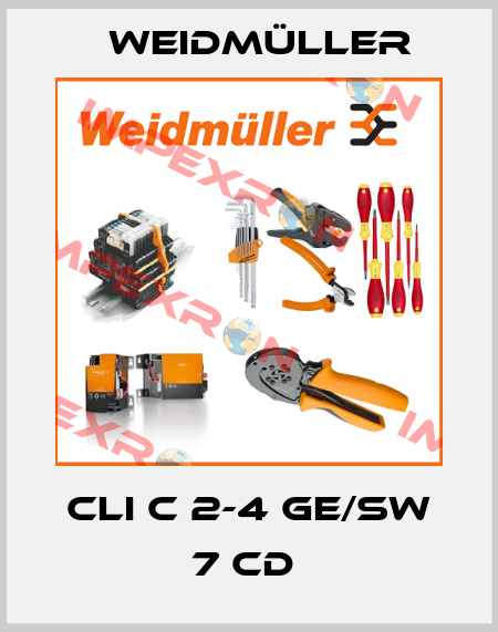 CLI C 2-4 GE/SW 7 CD  Weidmüller