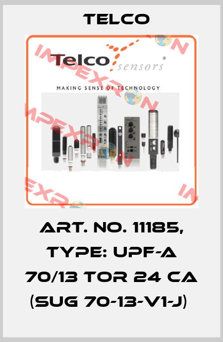 Art. No. 11185, Type: UPF-A 70/13 TOR 24 CA (SUG 70-13-V1-J)  Telco