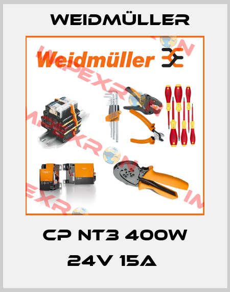 CP NT3 400W 24V 15A  Weidmüller