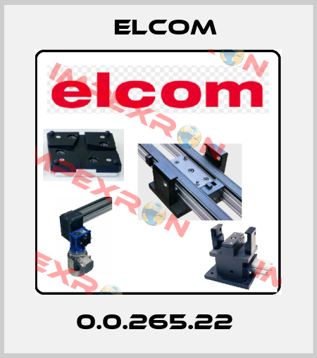 0.0.265.22  Elcom