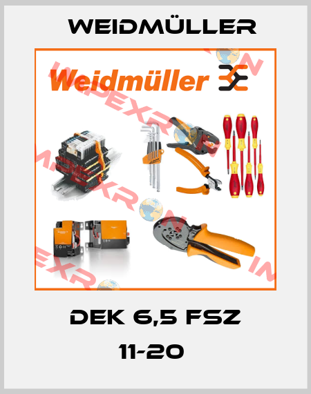 DEK 6,5 FSZ 11-20  Weidmüller