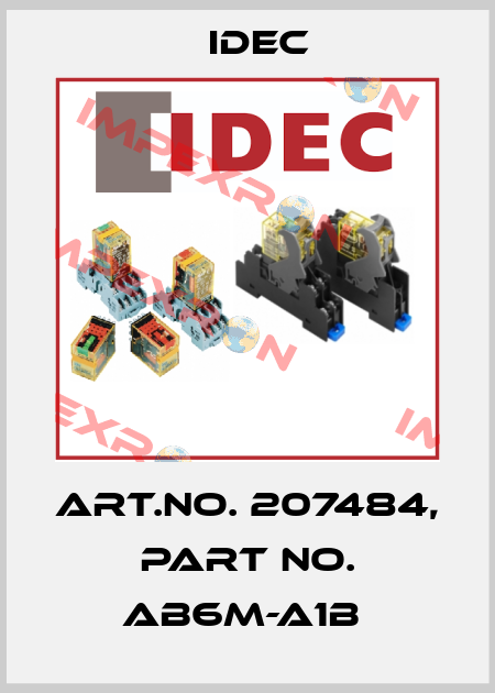 Art.No. 207484, Part No. AB6M-A1B  Idec