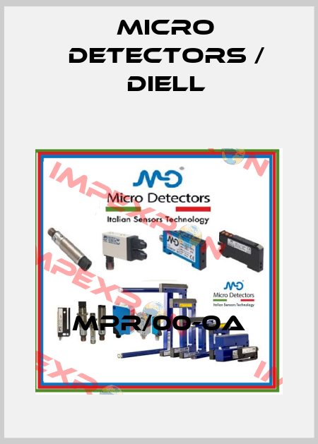 MPR/00-0A Micro Detectors / Diell
