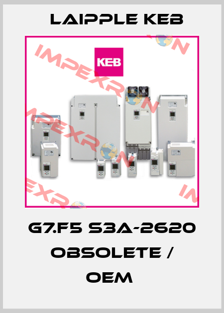 G7.F5 S3A-2620 obsolete / OEM  LAIPPLE KEB