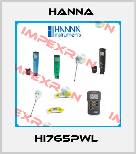 HI765PWL  Hanna