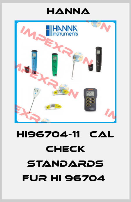 HI96704-11   CAL CHECK STANDARDS FUR HI 96704  Hanna