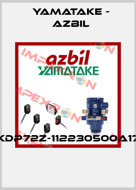 KDP72Z-112230500A17  Yamatake - Azbil