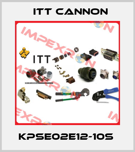 KPSE02E12-10S  Itt Cannon