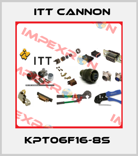 KPT06F16-8S  Itt Cannon