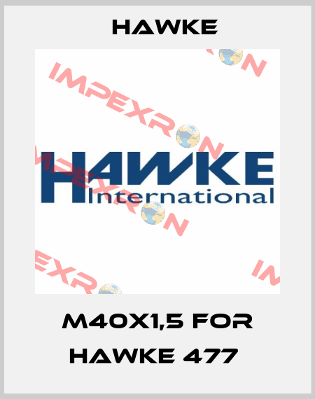 M40X1,5 FOR HAWKE 477  Hawke