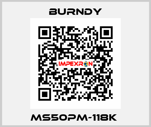 MS50PM-118K  Burndy